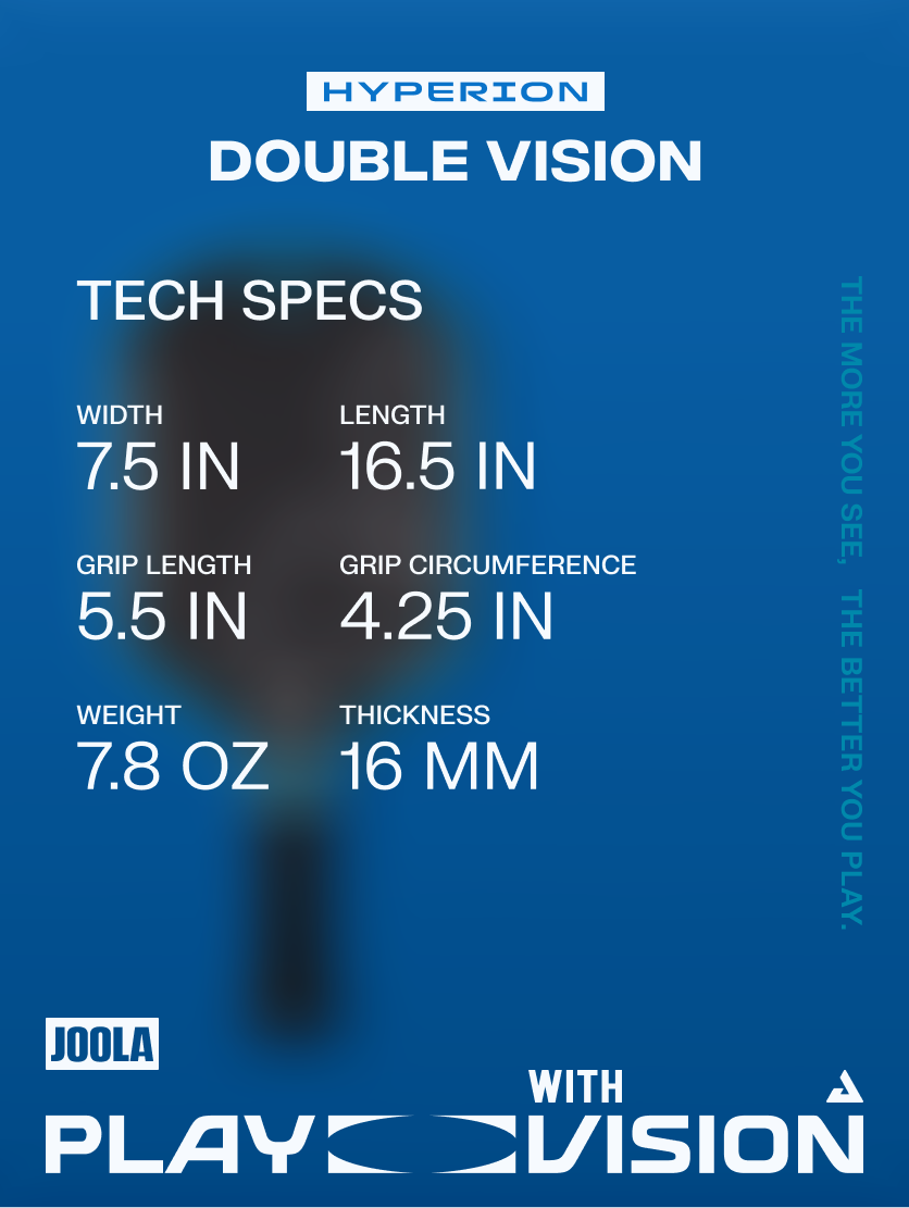 JOOLA Hyperion Double Vision 16mm