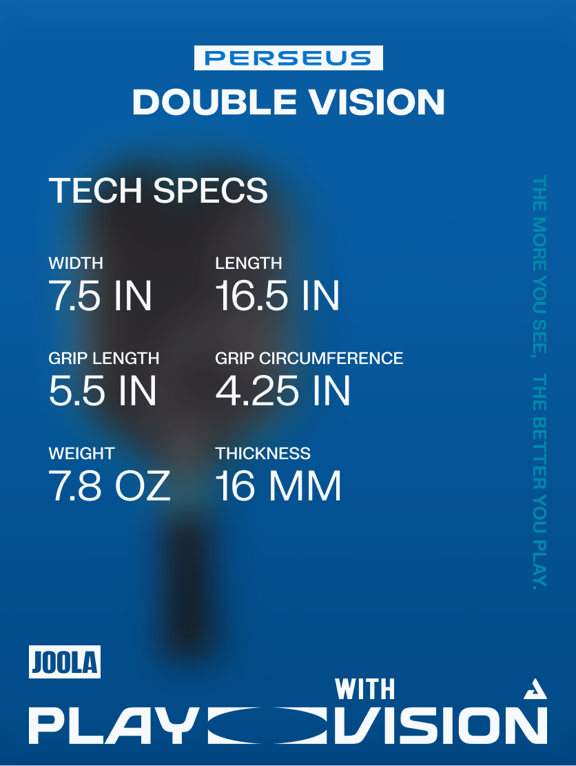JOOLA Double Vision Pickleball Paddle
