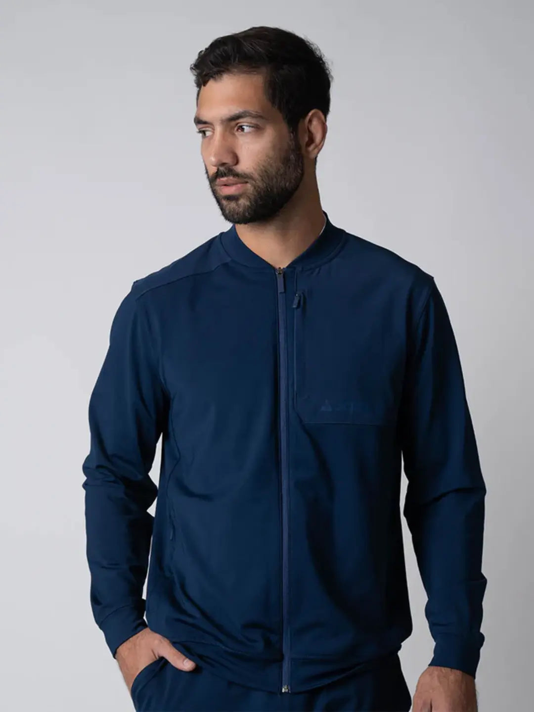 Men's Warm Up Full Zip Jacket