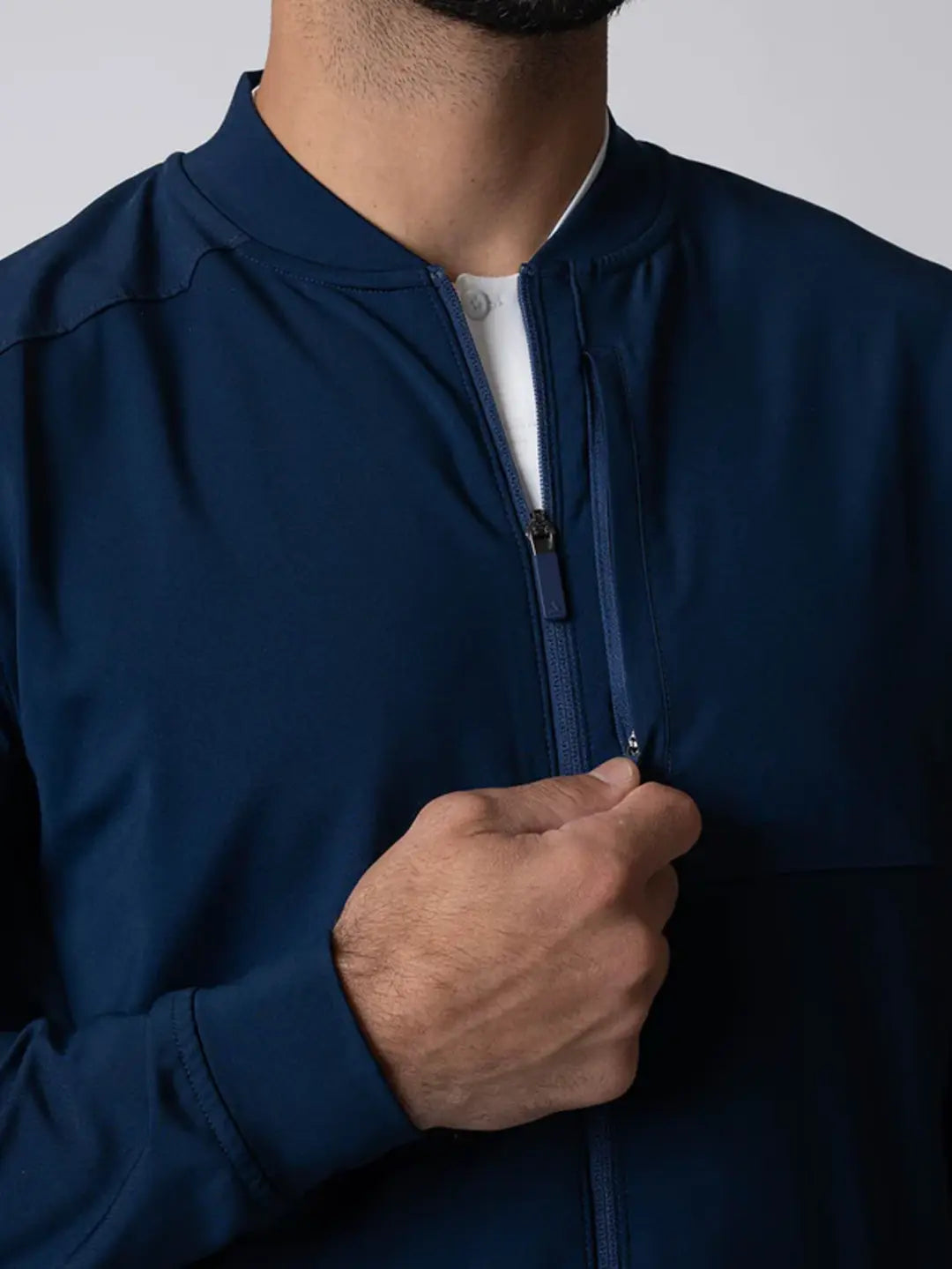 Men's Warm Up Full Zip Jacket