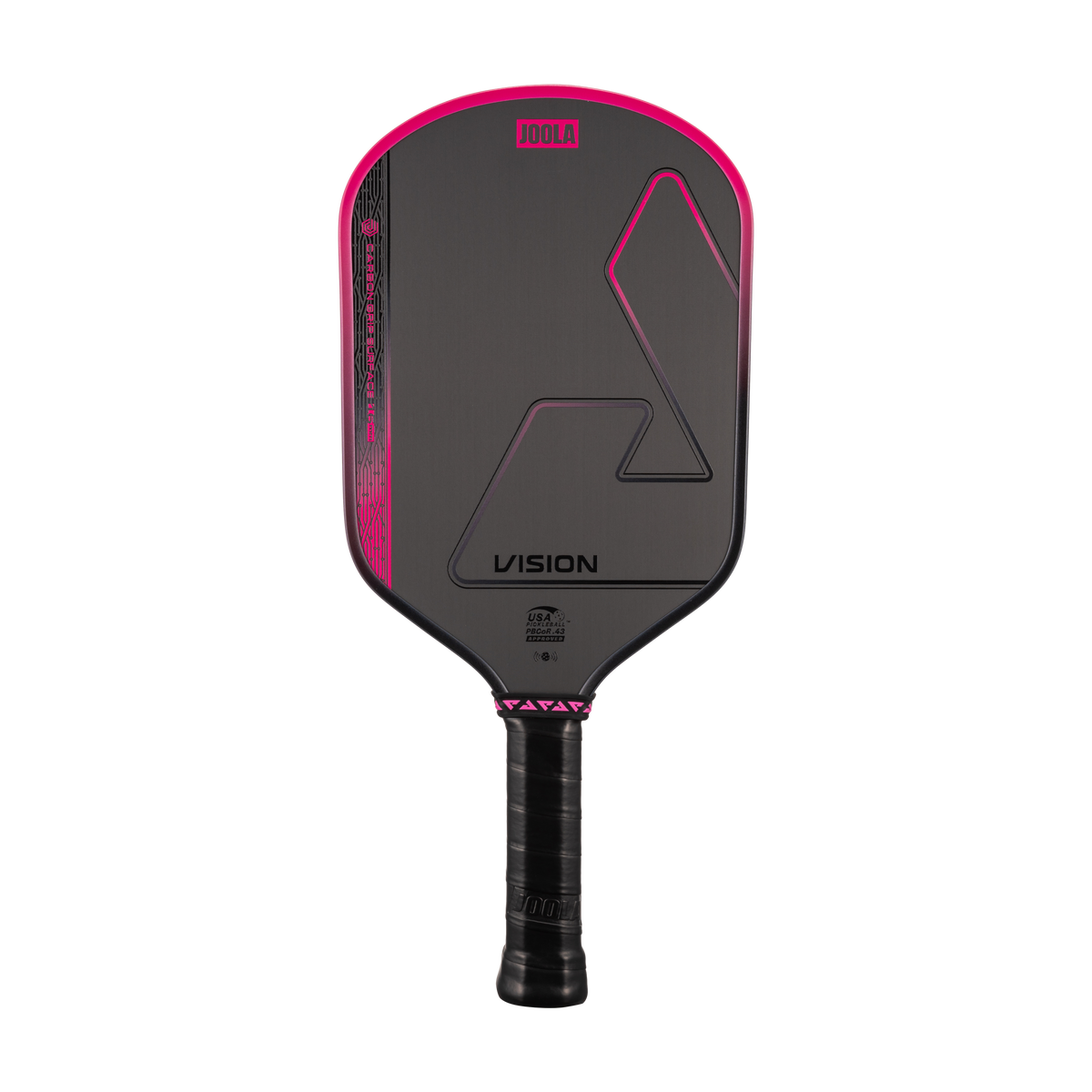 JOOLA Hyperion Vision Burst Pink 16mm Pickleball Paddle (DTC)