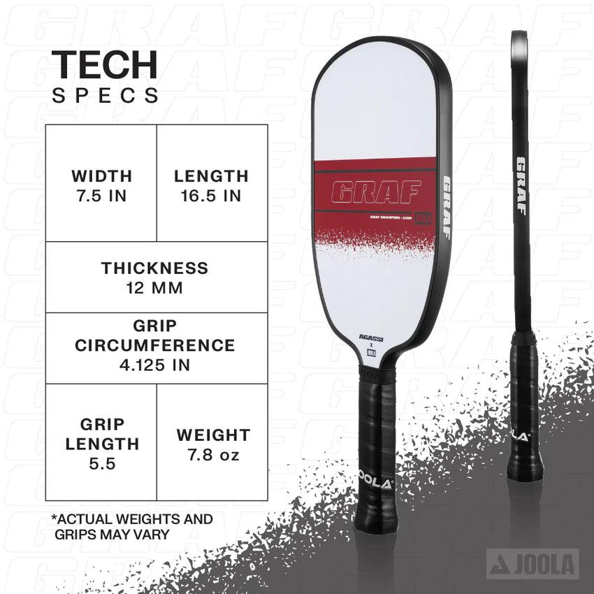 JOOLA Agassi/Graf Champion Pickleball Paddle Set - JOOLA INDIA