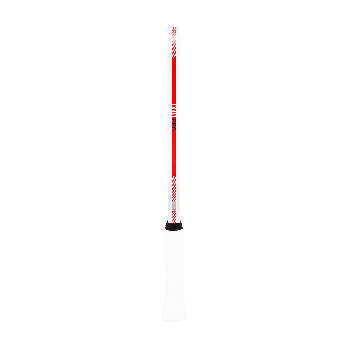 Product image of the JOOLA Ben Johns Perseus Pro IV 14mm Pickleball paddle. White handle, black surface, white edge guard.