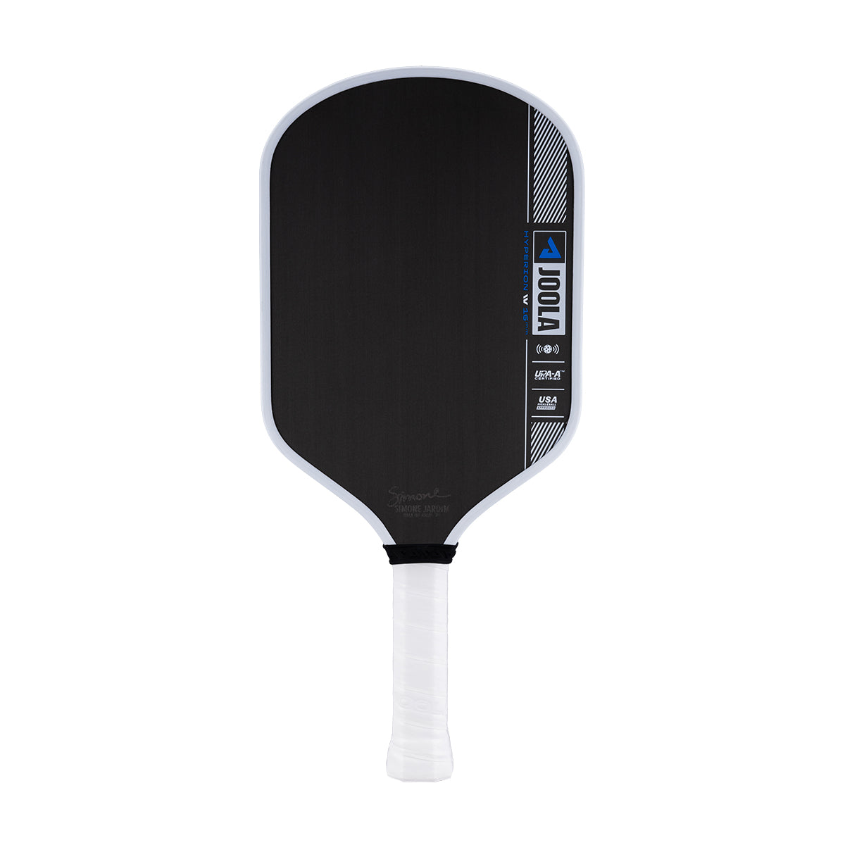 Back view of JOOLA Simone Jardim Hyperion Pro IV 16mm Pickleball Paddle