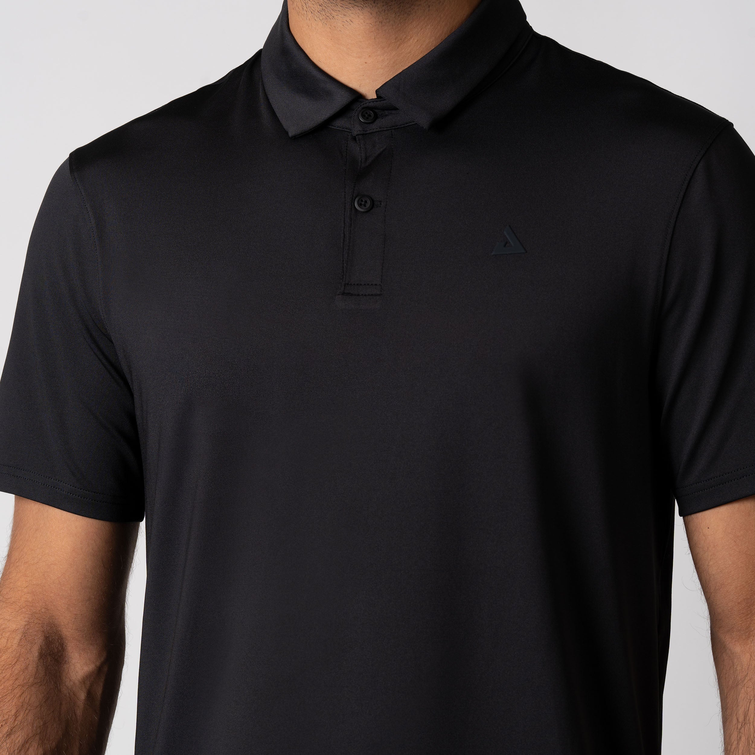 Side view of Men's Club Polo - Stylish athletic fit with a soft, breathable design